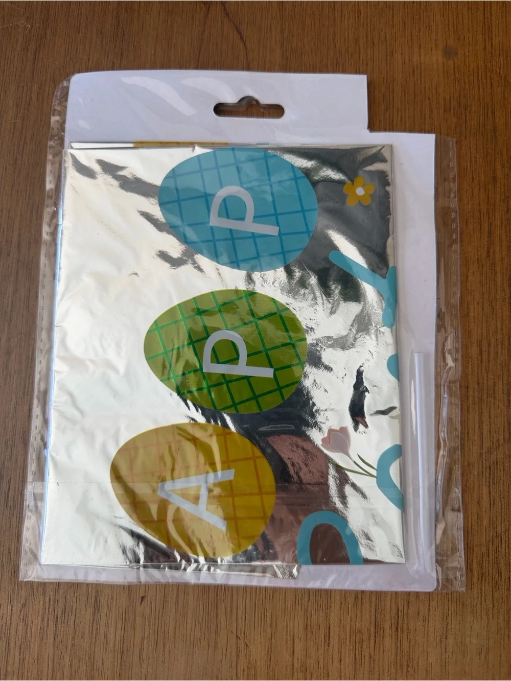 Hobby Lobby Pink Happy Easter Foil Balloon
